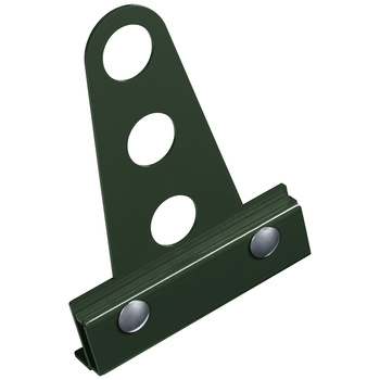 Držák sněhových trubek pre falcované plechové krytiny