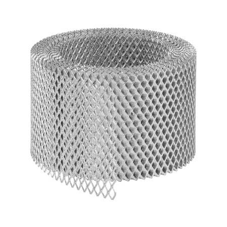 Hliníková okapová mřížka v roli 50 mm x 5 m