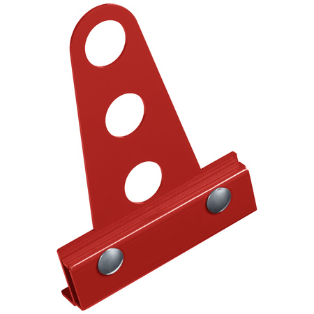 Držák sněhových trubek pre falcované plechové krytiny