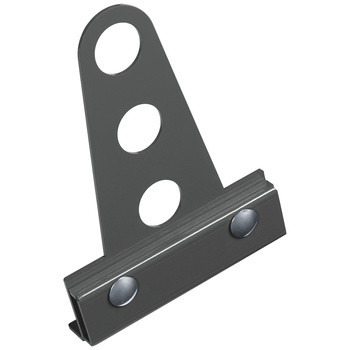 Držák sněhových trubek pre falcované plechové krytiny