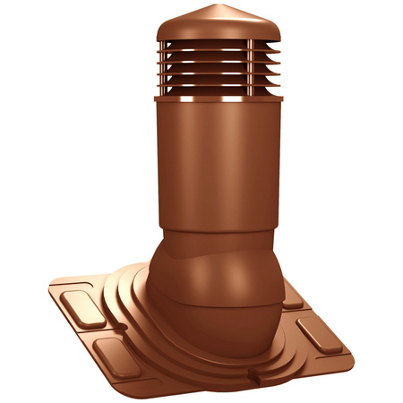 Větrací komínek Standard Plus Ø125 mm izolovaný pro nízké trapézové plechy